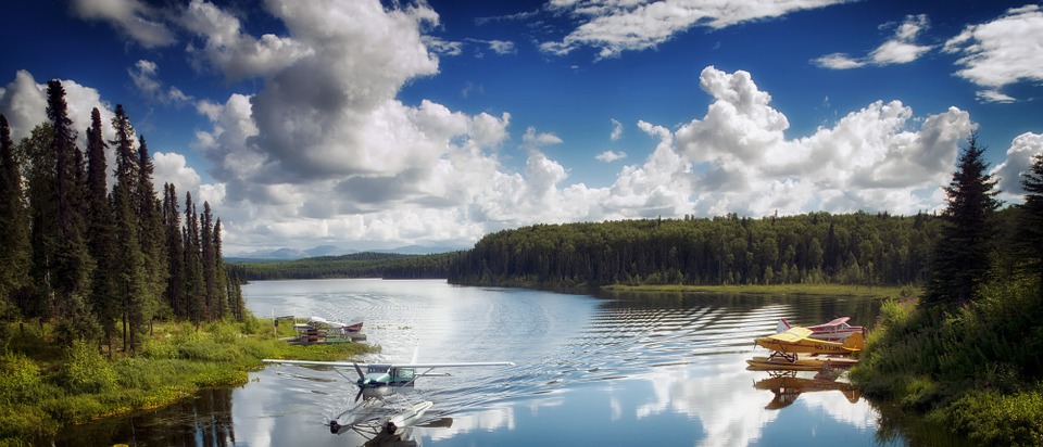 Seaplanes on Alaska yacht charter